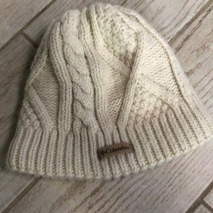 Columbia chunky cable knit beanie skully osfm